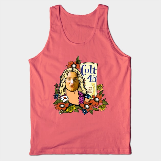 Fast Times - Spicoli Replaces the Colt 45 Donkey! Tank Top by RetroZest